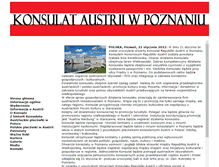 Tablet Screenshot of konsulataustrii.pl